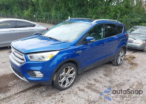 2017 Ford Escape Titanium from USA, damaged, VIN 1FMCU0J98HUA47968